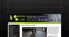 Desktop Screenshot of greenpluscarpetcleaning.com